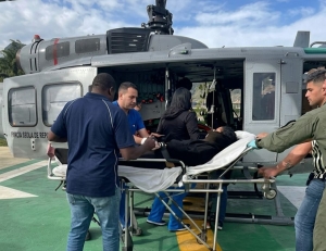 Helipuerto de La Vega fue clave para rescate a paciente sufrió lesión en Pico Duarte