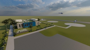 Departamento Aeroportuario iniciará construcción Helipuerto de Santiago
