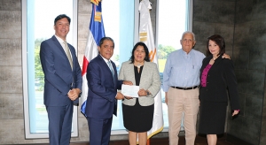 DEPARTAMENTO AEROPORTUARIO ENTREGA RECURSOS A CEDIMAT PARA HELIPUERTO