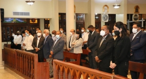 DEPARTAMENTO AEROPORTUARIO OFICIA MISA EN HONOR A SERVIDORES FALLECIDOS