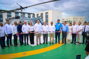 Gobierno pone en operación helipuerto en ciudad sanitaria Dra. Evangelina Rodríguez Perozo
