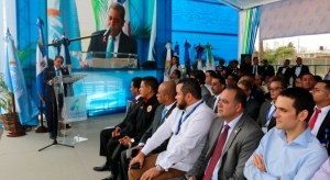 UTILIZAN HELIPUERTO DE SANTO DOMINGO PARA EXHIBICIÓN DE VEHÍCULOS AÉREOS NO TRIPULADOS (DRONES)