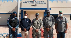 Departamento Aeroportuario y FARD supervisan instalaciones en la región Sur